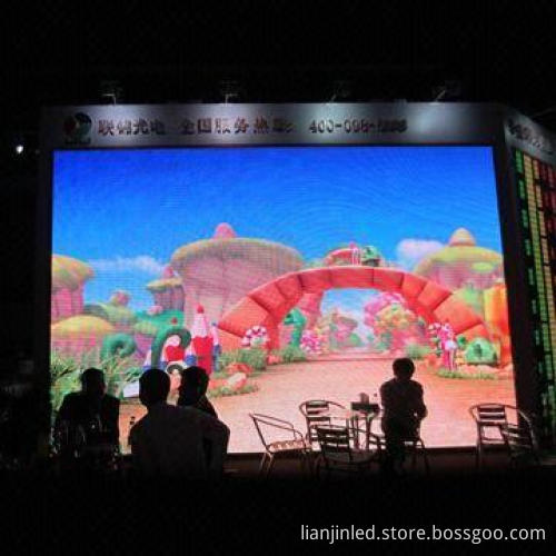 Ph10 Outdoor LED Video Wall Screen, DIP346, 1R1G1B, Brightness about 7,500 Nits